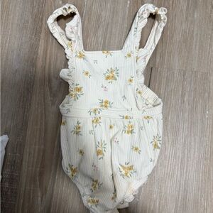 Gerber Summer Floral Baby Romper